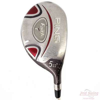 Ping Faith Fairway Wood 5 Wood 5W 22° Ping ULT 200 Ladies Graphite Ladies Right Handed 41.25in