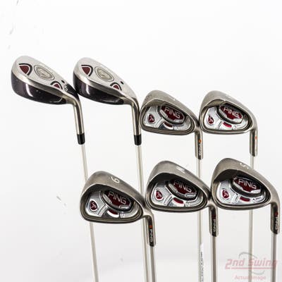 Ping Faith Iron Set 5-PW SW Ping ULT 200 Ladies Graphite Ladies Right Handed Red dot 38.0in