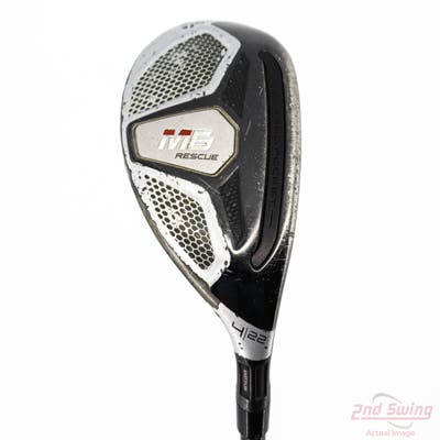 TaylorMade M6 Hybrid 4 Hybrid 22° Fujikura ATMOS 5 Orange Graphite Senior Right Handed 40.25in