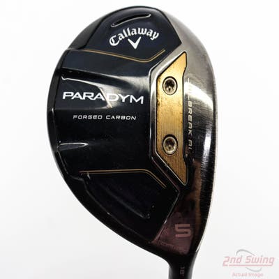 Callaway Paradym Fairway Wood 5 Wood 5W 18° PX HZRDUS Silver Gen4 60 Graphite Regular Right Handed 42.75in