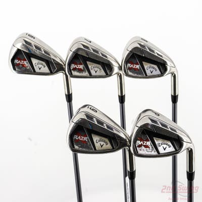 Callaway Razr X Iron Set 6-PW Callaway Razr X Iron Graphite Graphite Ladies Right Handed 37.25in