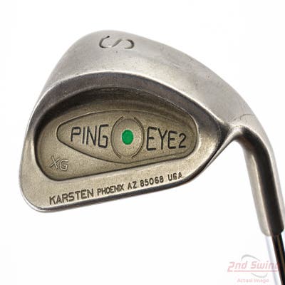 Ping Eye 2 XG Wedge Sand SW Z-Z 115 Wedge Steel Wedge Flex Right Handed Green Dot 35.5in