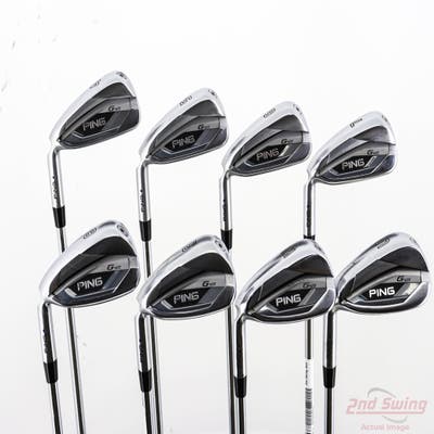 Ping G425 Iron Set 4-GW AWT 2.0 Steel Stiff Left Handed Blue Dot 38.5in