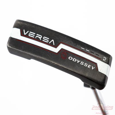 Odyssey Versa #2 Black White Black Putter Steel Right Handed 35.0in