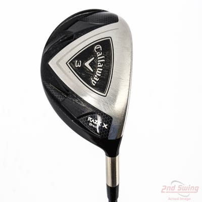 Callaway Razr X Black Fairway Wood 3 Wood 3W ProLaunch AXIS Red Graphite Stiff Right Handed 43.75in