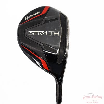 TaylorMade Stealth Fairway Wood 3 Wood 3W 15° Fujikura Ventus Red 6 Graphite Stiff Right Handed 43.5in