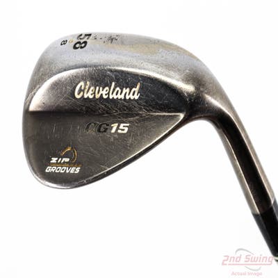 Cleveland CG15 Black Pearl Wedge Lob LW 58° 8 Deg Bounce True Temper Dynamic Gold Steel Wedge Flex Right Handed 36.75in