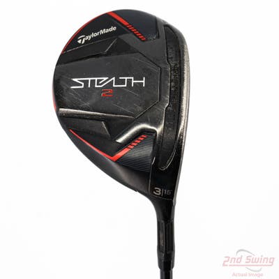 TaylorMade Stealth 2 Fairway Wood 3 Wood 3W 15° Fujikura Ventus Red TR 6 Graphite Stiff Right Handed 43.0in