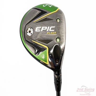 Callaway EPIC Flash Fairway Wood 3 Wood 3W 15° PX HZRDUS Smoke Black 80 Graphite X-Stiff Right Handed 43.0in