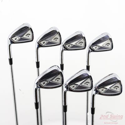 Callaway 2013 X Forged Iron Set 4-PW Project X Pxi 6.0 Steel Stiff Left Handed 38.25in