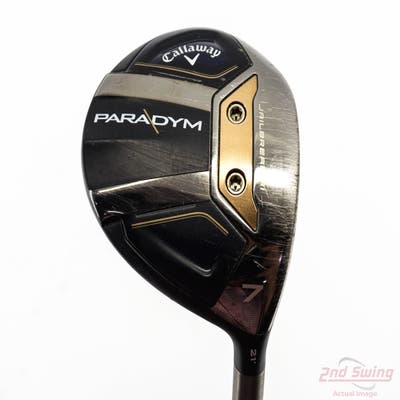 Callaway Paradym Fairway Wood 7 Wood 7W 21° Fujikura Ventus Blue VC 6 Graphite Stiff Right Handed 42.25in