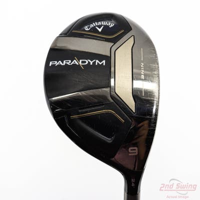 Callaway Paradym Fairway Wood 9 Wood 9W 24° PX HZRDUS Silver Gen4 60 Graphite Stiff Right Handed 42.0in