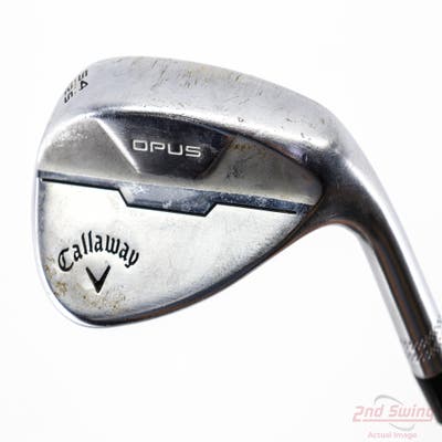 Callaway Opus Brushed Chrome Wedge Sand SW 54° 12 Deg Bounce S Grind Dynamic Gold TI Onyx S400 Steel Stiff Right Handed 35.75in