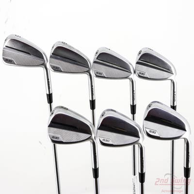 Ping i530 Iron Set 5-GW Nippon NS Pro Modus 3 Tour 105 Steel Stiff Right Handed Black Dot +3/4"