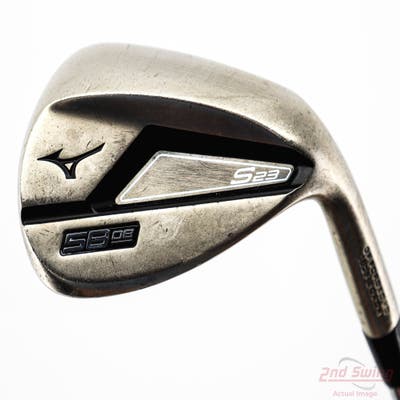 Mizuno S23 Copper Cobalt Wedge Lob LW 58° 8 Deg Bounce FST KBS Hi-Rev 2.0 Steel Wedge Flex Right Handed 35.5in