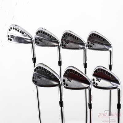 PXG 0311T Chrome Iron Set 4-PW Project X LZ 6.0 Steel Stiff Right Handed +1/4"