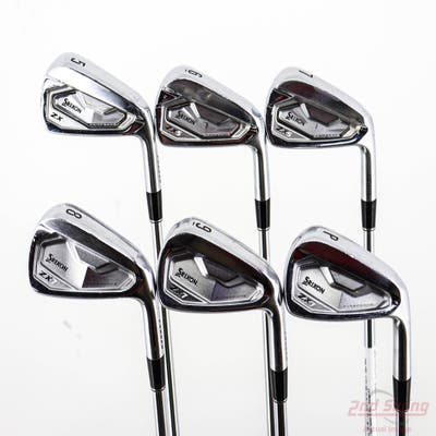 Srixon ZX5 MK II Iron Set 5-PW FST KBS Tour $-Taper Steel Stiff Right Handed +1/4"