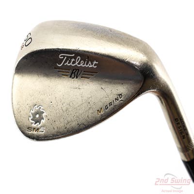 Titleist Vokey SM5 Gold Nickel Wedge Lob LW 60° 8 Deg Bounce M Grind Titleist SM5 BV Steel Wedge Flex Right Handed 36.0in