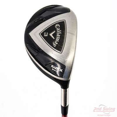 Callaway Razr X Black Fairway Wood 3 Wood 3W 15° Callaway Razr X Black Fairway Graphite Regular Right Handed 43.5in