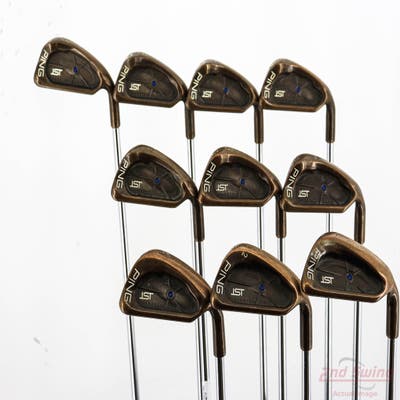 Ping ISI Beryllium Copper Iron Set 3-LW Project X Rifle 5.5 Steel Regular Right Handed Blue Dot +1"