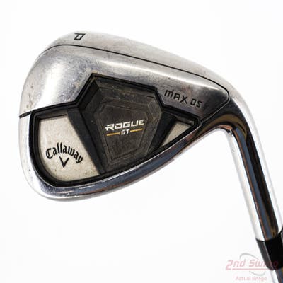 Callaway Rogue ST Max OS Single Iron Pitching Wedge PW True Temper Elevate MPH 95 Steel Stiff Right Handed 35.75in