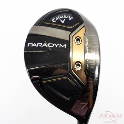 Callaway Paradym Fairway Wood 7 Wood 7W 21° PX HZRDUS Silver Gen4 60 Graphite Stiff Right Handed 42.0in