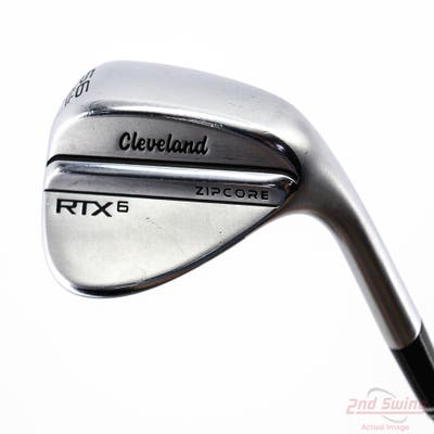 Cleveland RTX 6 ZipCore Tour Satin Wedge Sand SW 56° 12 Deg Bounce Dynamic Gold Spinner TI Steel Wedge Flex Right Handed 36.0in