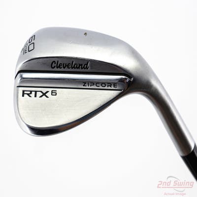 Cleveland RTX 6 ZipCore Tour Satin Wedge Lob LW 60° 6 Deg Bounce Dynamic Gold Spinner TI Steel Wedge Flex Right Handed 35.5in