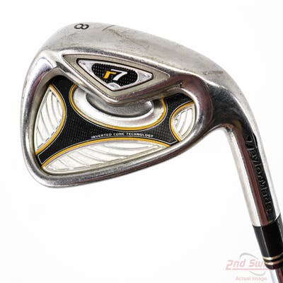 TaylorMade R7 Single Iron 8 Iron TM T-Step 90 Steel Stiff Right Handed 36.25in