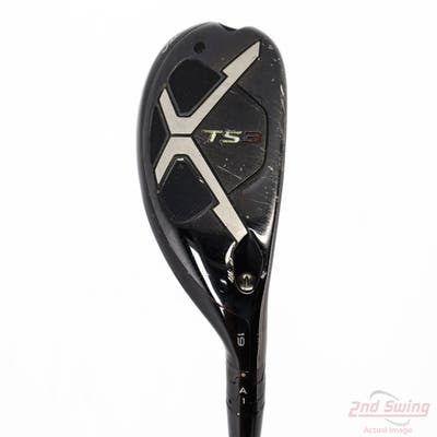 Titleist TS3 Hybrid 3 Hybrid 19° PX HZRDUS Smoke Black 80 Graphite Stiff Right Handed 40.75in