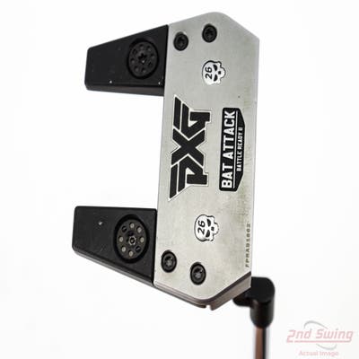 Mint PXG Battle Ready II Bat Attack Putter Steel Right Handed 35.5in