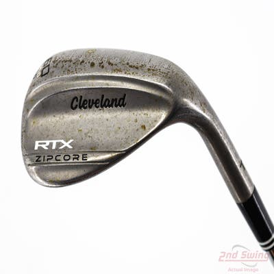 Cleveland RTX ZipCore Raw Wedge Lob LW 60° 10 Deg Bounce Nippon Pro Modus 3 115 Wedge Steel Wedge Flex Right Handed 35.0in