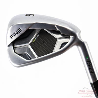 Ping G430 Single Iron 6 Iron ALTA CB Black Graphite Senior Right Handed Green Dot 38.25in