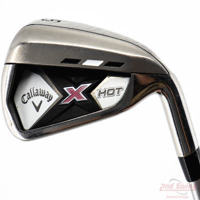 Callaway 2013 X Hot Womens Single Iron 5 Iron Callaway X Hot Graphite Graphite Ladies Right Handed 37.5in