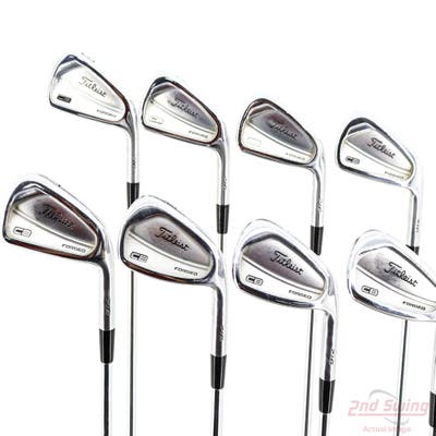 Titleist 716 CB Iron Set 3-PW Project X Rifle 5.0 Steel Regular Right Handed STD