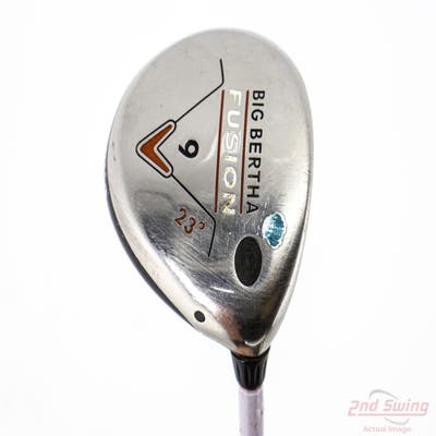 Callaway Big Bertha Fusion Fairway Wood 9 Wood 9W 23° Callaway Aldila NVS Graphite Ladies Right Handed 41.5in