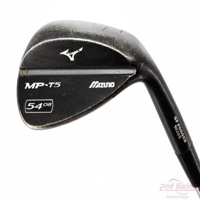 Mizuno MP T5 Black Ion Wedge Sand SW 54° 8 Deg Bounce True Temper Dynamic Gold Steel Wedge Flex Right Handed 35.5in