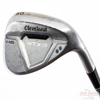 Cleveland RTX-3 Cavity Back Tour Satin Wedge Gap GW 50° 10 Deg Bounce True Temper Dynamic Gold Steel Wedge Flex Right Handed 35.5in