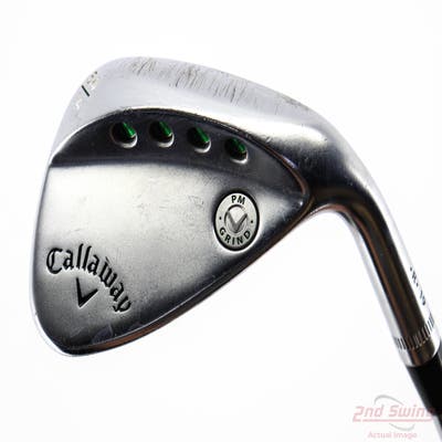 Callaway PM Grind 19 Chrome Wedge Sand SW 54° 14 Deg Bounce PM Grind FST KBS Hi-Rev 2.0 115 Steel Wedge Flex Right Handed 35.25in