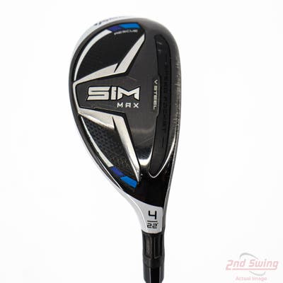 TaylorMade SIM MAX Hybrid 4 Hybrid 22° Fujikura Ventus Blue 5 Graphite Senior Right Handed 40.25in