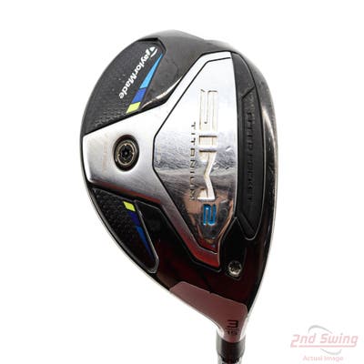 TaylorMade SIM2 Titanium Fairway Wood 3 Wood 3W 15° MCA Tensei AV Blue Raw 65 Graphite Stiff Right Handed 43.5in