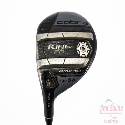 Cobra King F8 Fairway Wood 5-6 Wood 5-6W 18.5° Aldila NV 2KXV Blue 70 Graphite Stiff Left Handed 43.25in