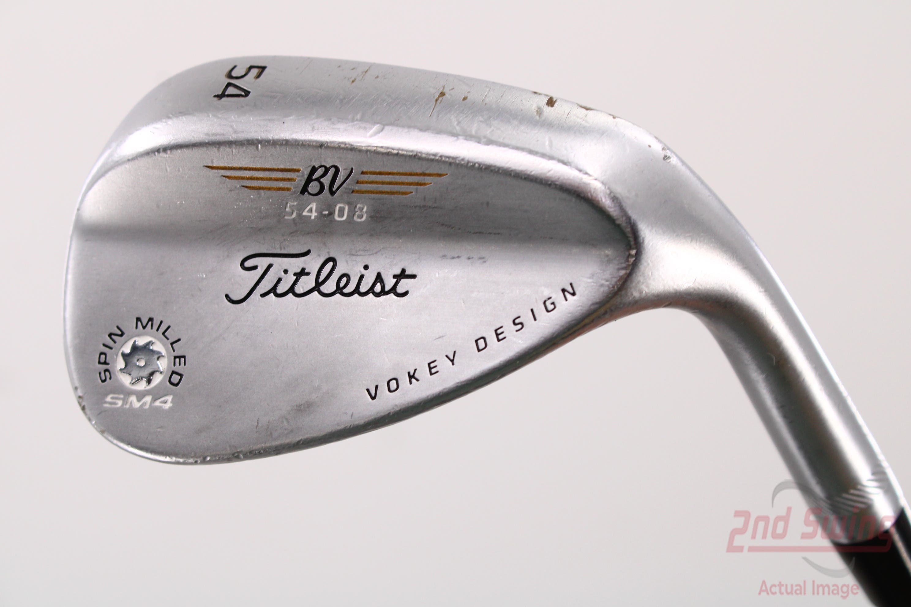 Titleist Vokey Spin Milled SM4 Chrome Wedge (A-T2334140208)