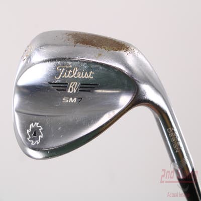 Titleist Vokey SM7 Tour Chrome Wedge Lob LW 58° 8 Deg Bounce M Grind SM7 BV Steel Wedge Flex Right Handed 35.75in