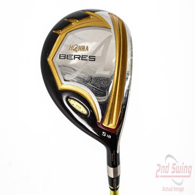 Honma Beres A-Spec II Fairway Wood 5 Wood 5W 18° ARMRQ 47 Graphite Stiff Right Handed 42.25in