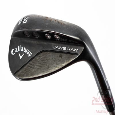 Callaway Jaws Raw Black Plasma Wedge Lob LW 58° 12 Deg Bounce W Grind Project X Catalyst Wedge Graphite Wedge Flex Right Handed 35.0in