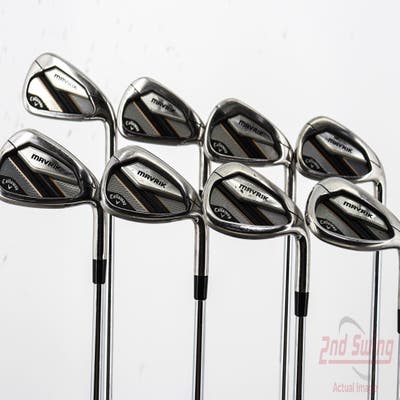 Callaway Mavrik Iron Set 5-PW AW GW Nippon NS Pro Modus 3 Tour 120 Steel X-Stiff Right Handed 38.25in