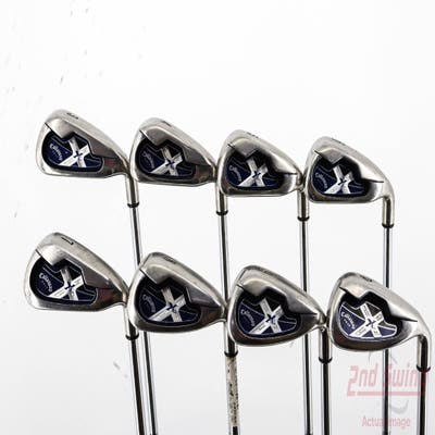 Callaway X-18 Iron Set 3-PW Callaway Stock Steel Steel Uniflex Right Handed 38.5in