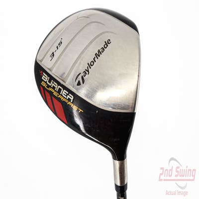 TaylorMade Burner Superfast Fairway Wood 3 Wood 3W 15° TM Matrix Ozik Xcon 4.8 Graphite Regular Right Handed 43.5in