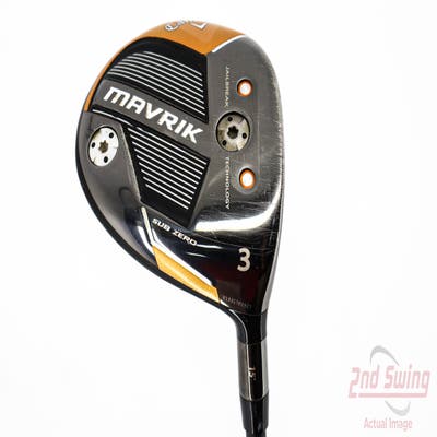 Callaway Mavrik Sub Zero Fairway Wood 3 Wood 3W 15° Aldila Rogue White 130 MSI 70 Graphite Stiff Right Handed 43.0in